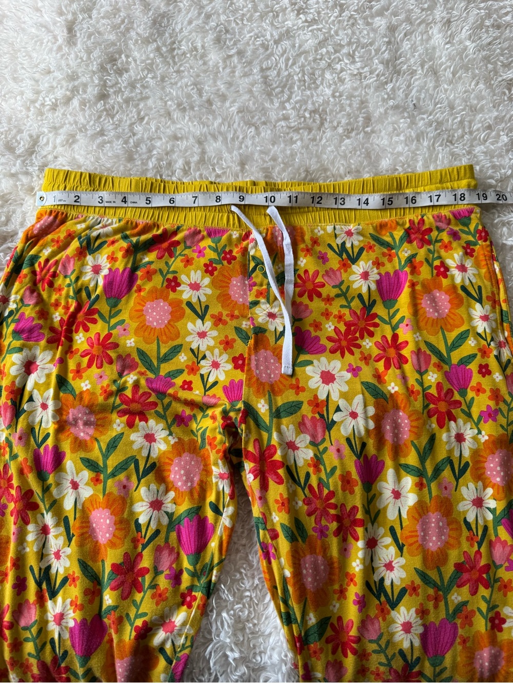 Little Sleepies Sunny Garden Floral Bamboo Spandex Pajama Set Women’s Size XL - Picture 10 of 16